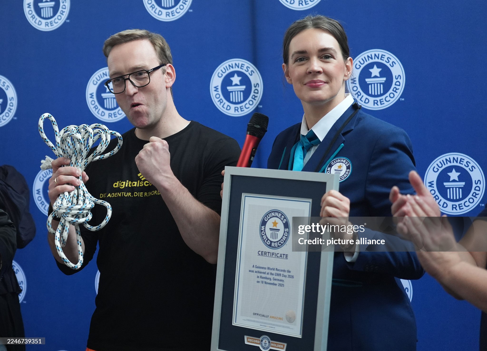 Dr. Robin Kiera CEO of Digitalscouting, Guinness Word Record